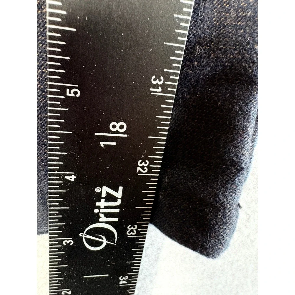 Maisiao Duli Straight Leg Pants Mens Size 36 Black Dark Washed Workwear Heritage